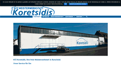Desktop Screenshot of koretsidis.de