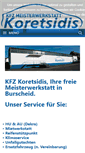Mobile Screenshot of koretsidis.de
